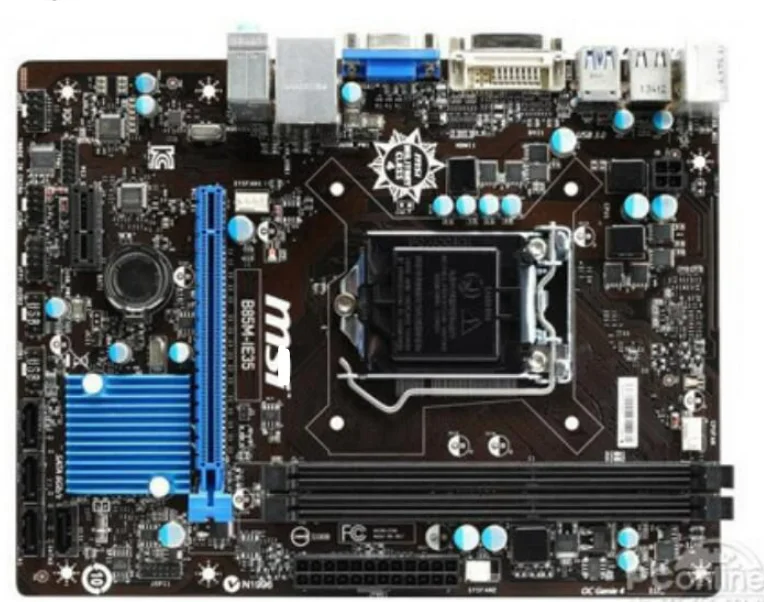 

MS B85M-IE35 original motherboard LGA 1150 DDR316B USB3.0 SATA III B85 used Desktop motherboard