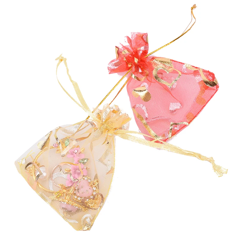 

Organza Gifts Bags Mixed Color Christmas Candy Bags Party Wedding Favors Packaging Pouch Wedding Decoration Supplies