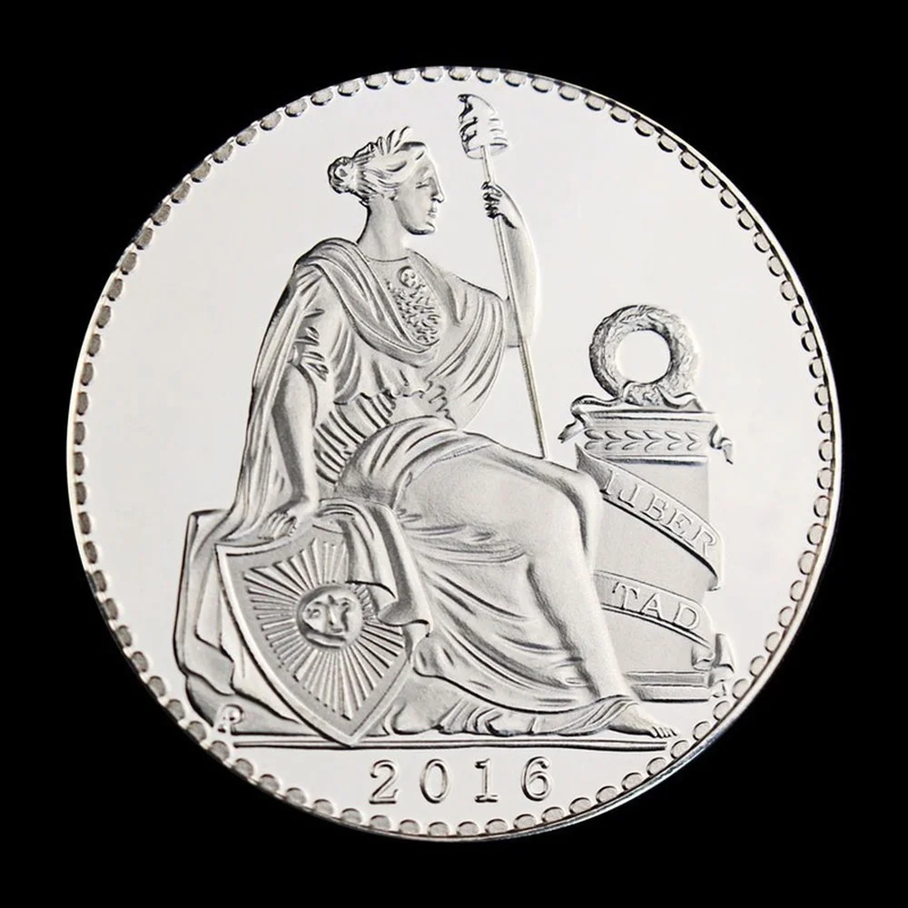 

Статуя Свободы, Перу, коллекционная Посеребренная сувенирная коллекция, подарок Basso-relievo, невалютная памятная монета