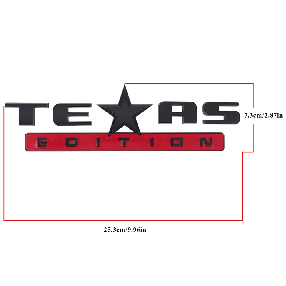 Эмблема «Texas Edition» Эмблема для кузова автомобиля Fender надпись-логотип наклейка с именной табличкой для JEEP Renegade, Wrangler Ford F150 F100 F250 автомобильного тюнинга