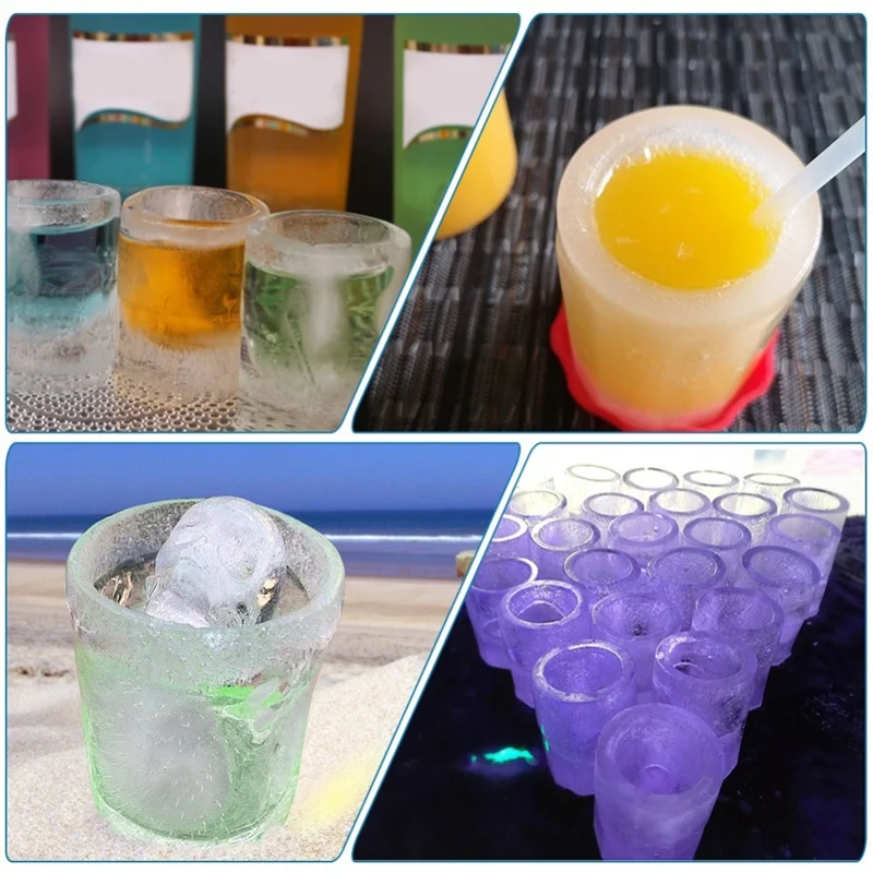 Лидер продаж 1 шт. большая силиконовая чашка для красного льда большой кубик