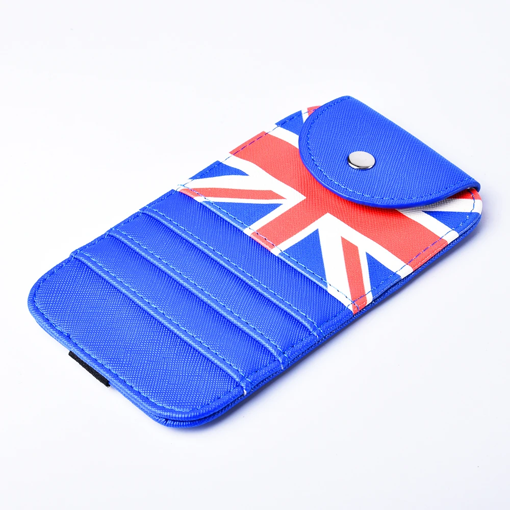 Автомобильный козырек держатель для карт удостоверение личности имя карта