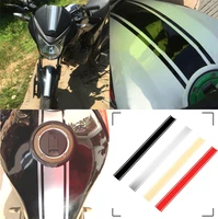 motorcycle diy fairing cowl tank fenders vinyl pinstripe decal decorative protection sticker red gold silver black waterproof