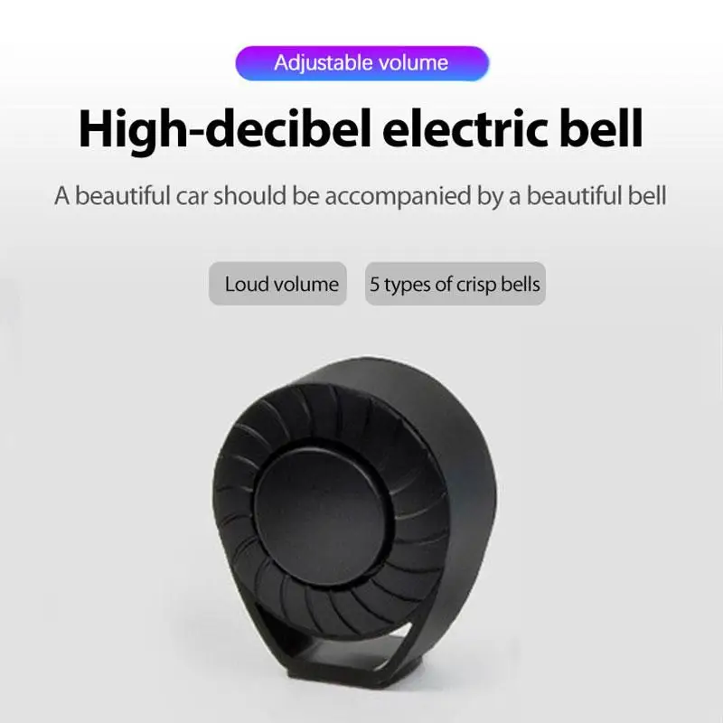 

Велосипедный электронный звонок, регулируемый Колокольчик из алюминиевого сплава, зарядка через USB