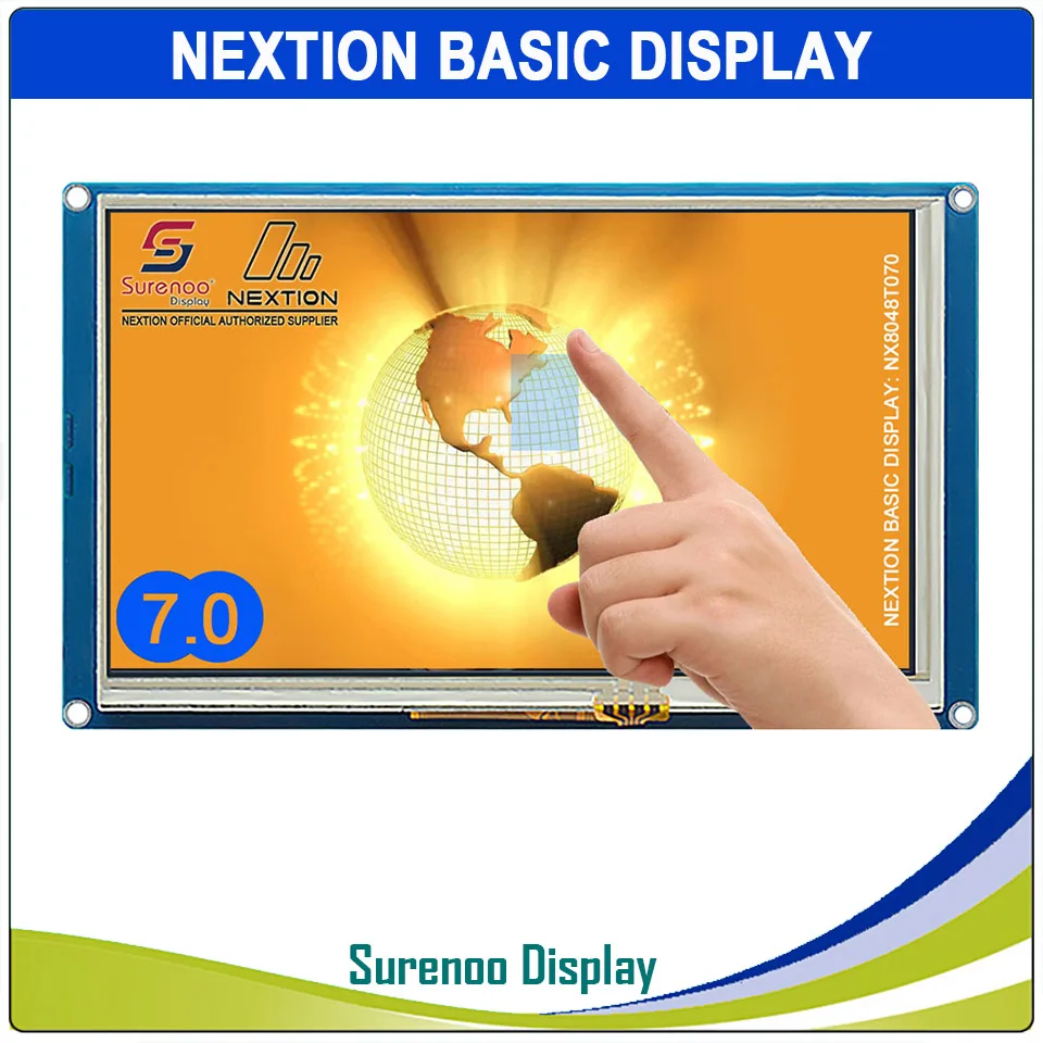 7," NX8048T070 Nextion Basic HMI Smart USART UART серийный резистивный сенсорный TFT ЖК-модуль панель дисплея для Arduino RaspBerry Pi