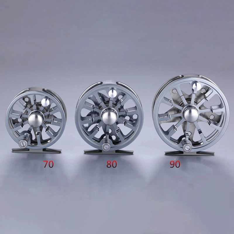 

Metal Fishing Wheel Fly Fishing Wheel Speed Ratio 1:1 Bearing Number 2 + 1BB Fly Wheels