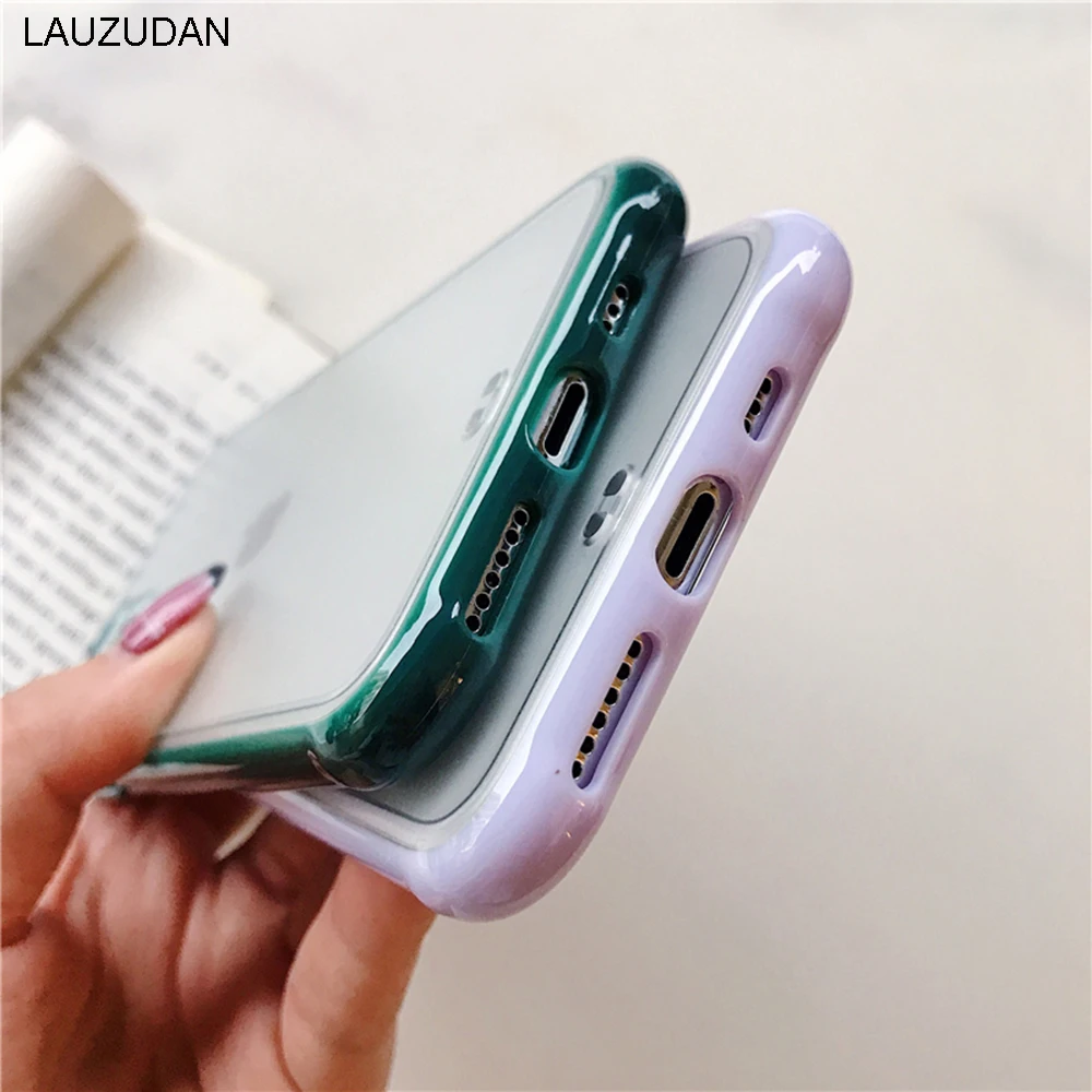 Противоударный бронированный Прозрачный чехол для телефона iPhone 12 11 Pro X Xs MAX XR 6 6s 7 8