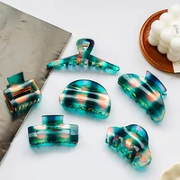 gradient clamps hair crab scratch symphony hair claws hair accessory hairpin hair clip hairgrips barrettes ponytail hair holder
