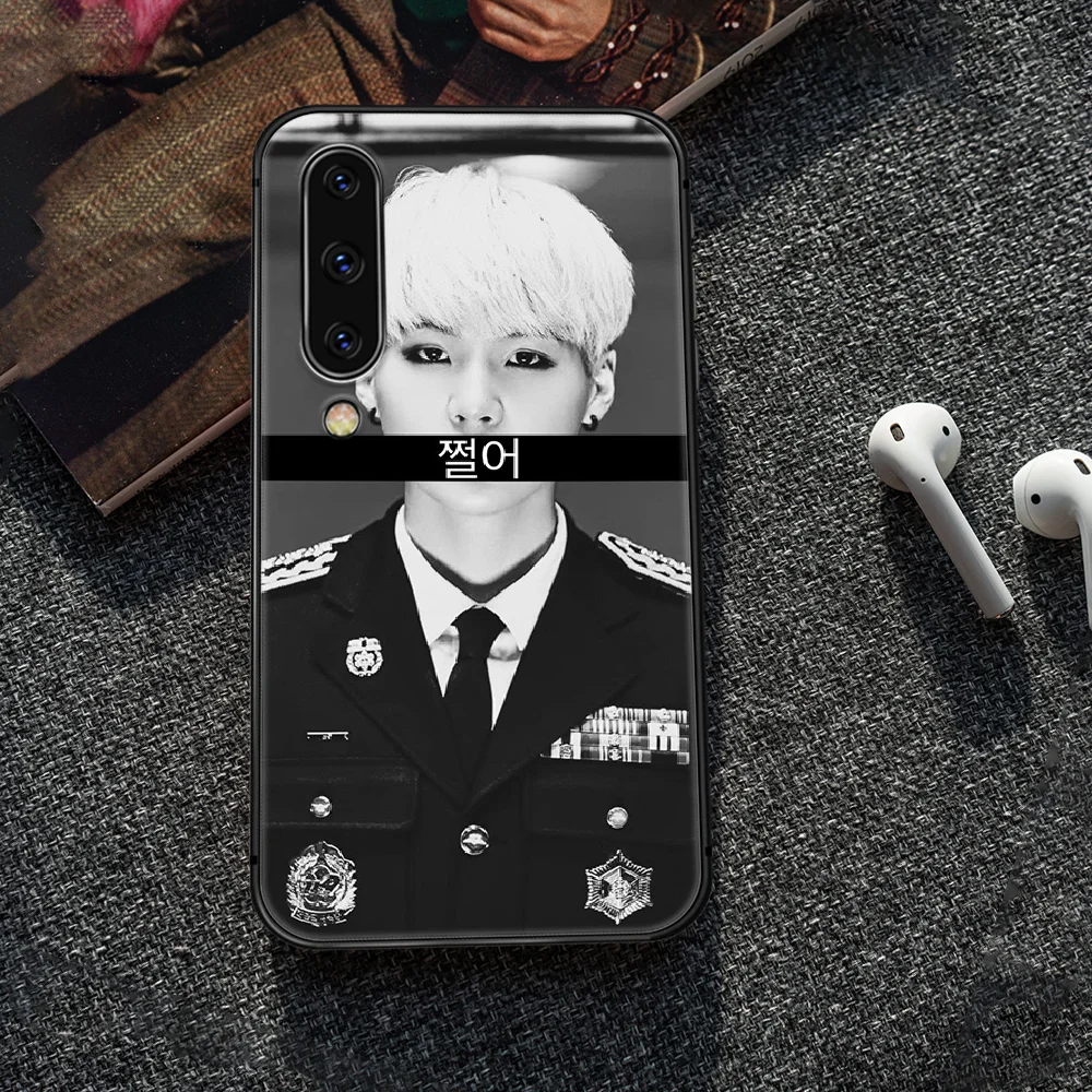 

Bangtan Boys SUGA Phone Case Cover For Samsung Galaxy A10 A11 A20 E A21 A30 A40 A41 A50 A51 A70 A71 A81 S 4G 5G black Cell Soft