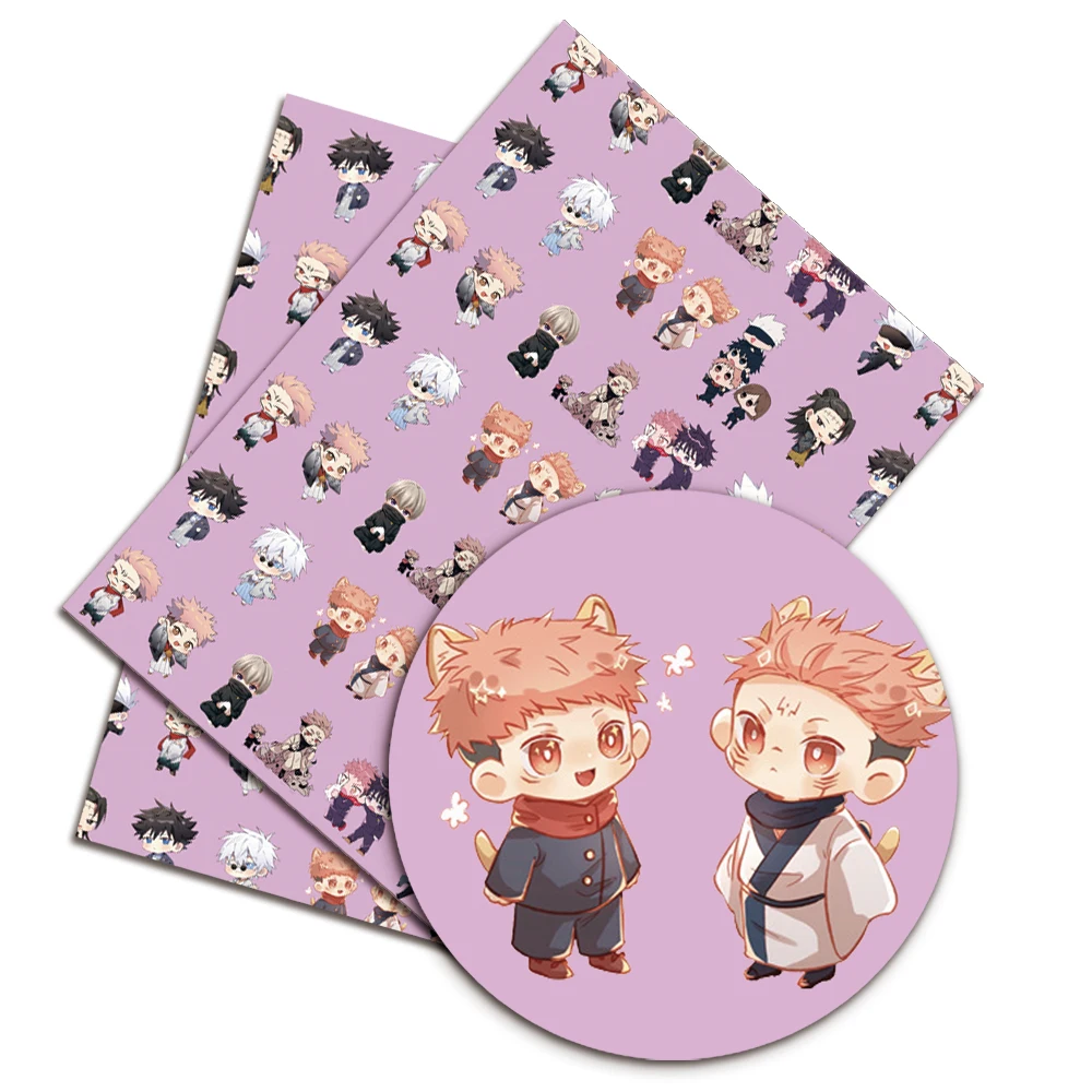 

Japanese Anime Adventure Spell Back To War DIY handmade sewing patchwork quilting baby dress home sheet 140cm printed fabric fa