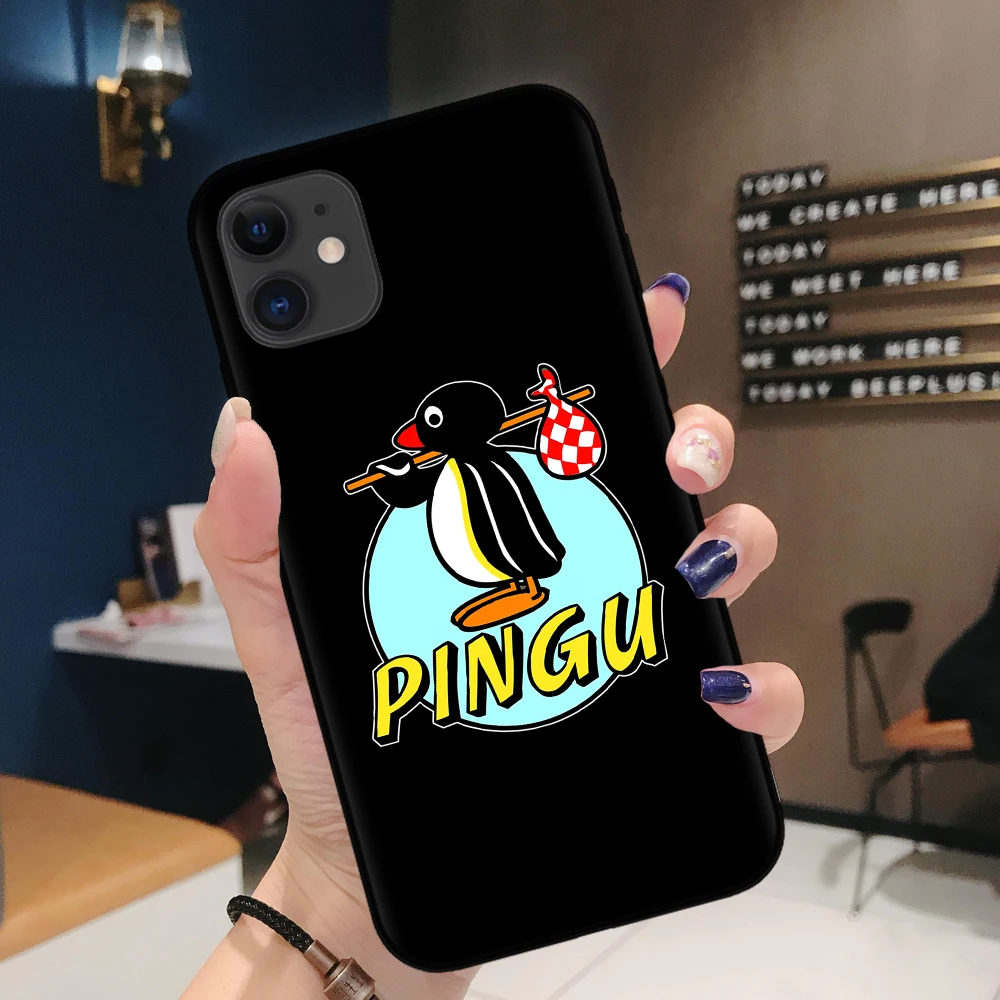 Мультяшный чехол для телефона с рисунком Noot noot pingu iPhone X XR XS 11 Pro Max 8 7 6 6S Plus 5S SE