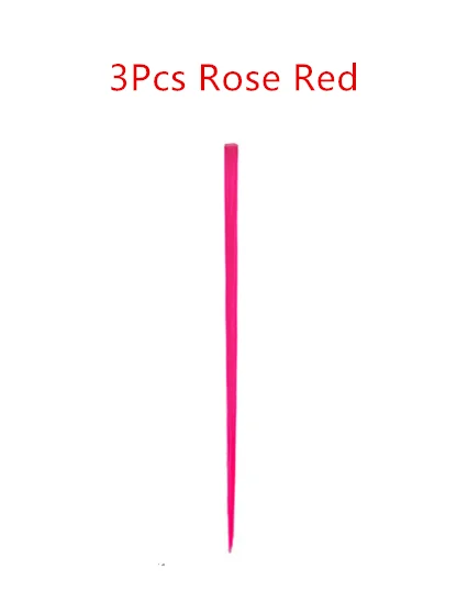 3Pcs Rose Red 3 шт./лот, 50 см Инструменты для укладки волос, цветной парик, плетение волос, пучок, машинка для волос, ролик для волос, инструмент для красоты, принадлежности для плетения - Цвет: 3Pcs Rose Red