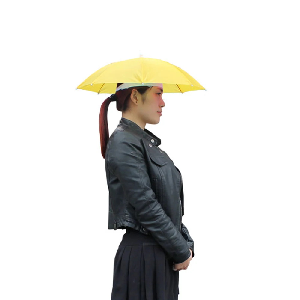 Портативный Зонт от дождя складная уличная Солнцезащитная шляпа