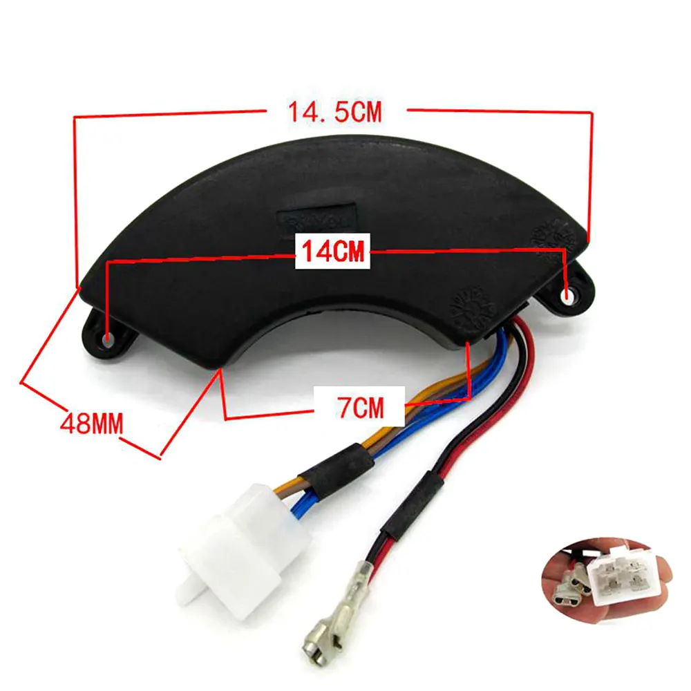 6 проводов AVR регулятор для детей возрастом от 2 до 7 лет кВт генератор угольные