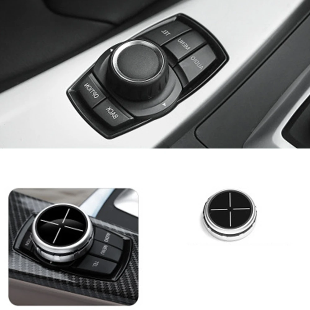 Мультимедийные кнопки крышка для BMW 1 2 3 5 7 серии X1 X3 X4 X5 X6 F30 F10 F15 F16 F34 F07 F01 E70 E71