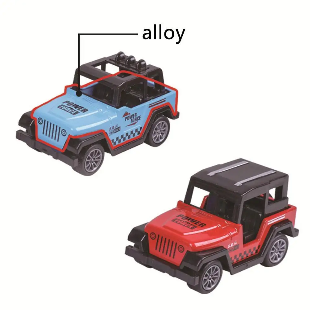 

1Pc New Pull Back Car Toys Alloy Material Toy Car Colorful For Children Color Boy Gifts Kids Toys Random D9T5