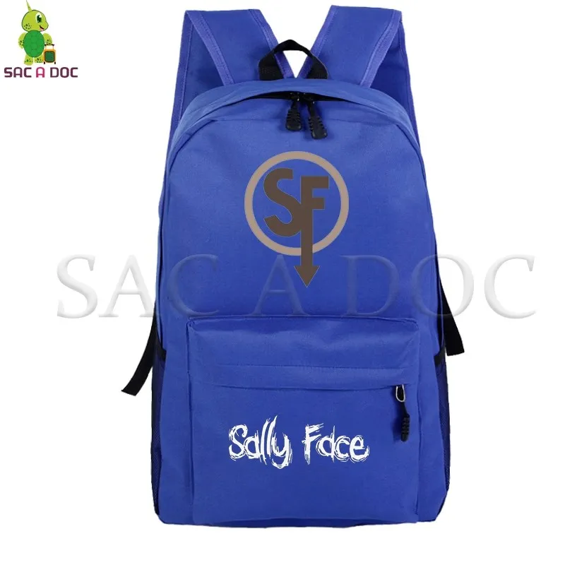 19 Повседневный Рюкзак Sally Face, рюкзак для ноутбука, школьные сумки для подростков мальчиков и девочек, повседневные Рюкзаки, рюкзак для путешествий - Цвет: 19