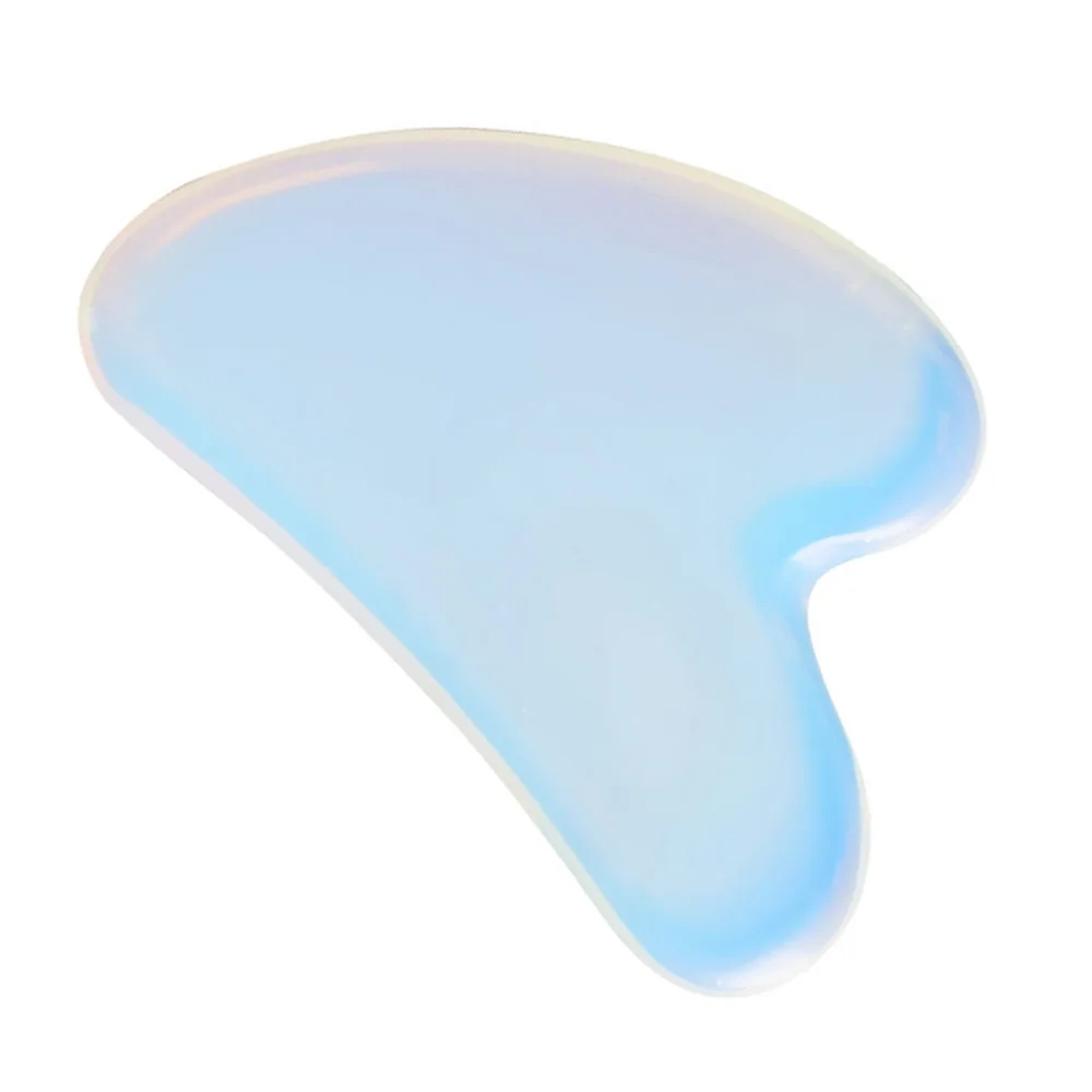 

1Pc Facial Scraping Board Plate Beauty Tool (Sky-blue)