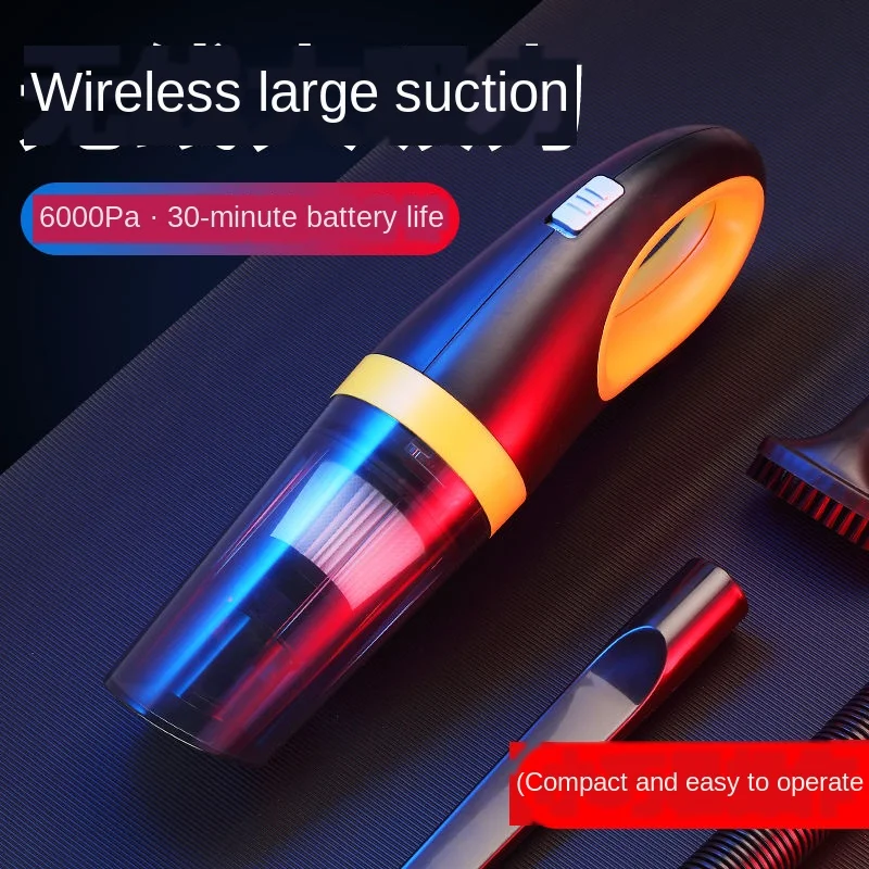 Беспроводной машинный вакуумный очиститель воздуха для автомобиля Портативный