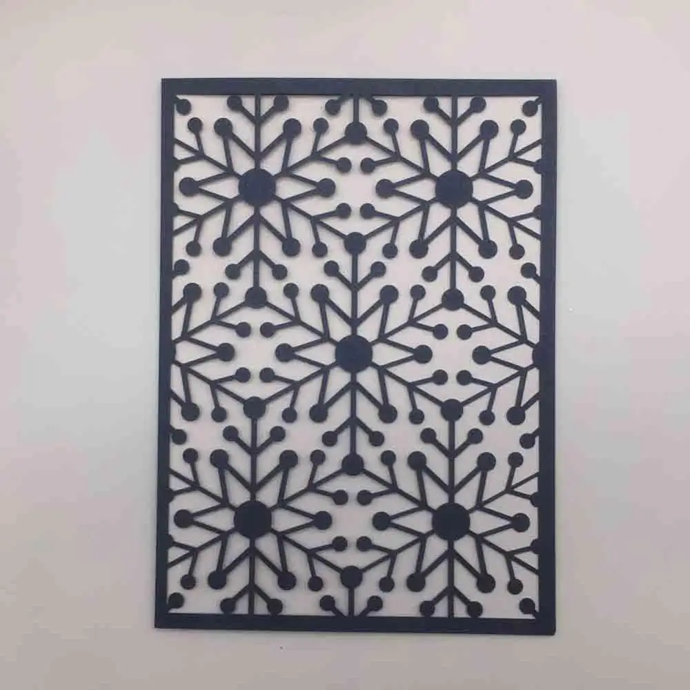 100 шт. темно зеленая вырезанная лазером Снежинка Свадебная карта день рождения