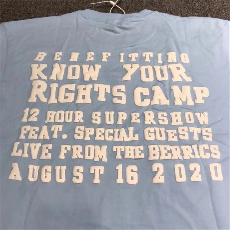 Футболка CPFM.XYZ с принтом пены для мужчин и женщин уличная одежда лучшего качества