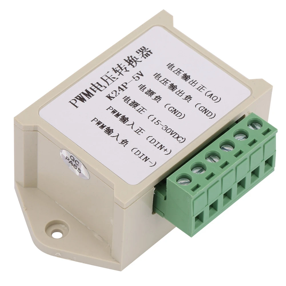 Фото 1-3KHZ 24V PWM Signal to 0-5V Voltage Converter D/A Digital-Analog PLC Intustral Interface Analog Tool Обустройство дома 1-3KHZ 24V PWM Signal to 0-5V Voltage Converter D/A Digital-Analog PLC Intustral Interface Analog Tool Обустройство дома