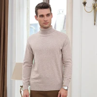 2021 new autumnwinter top grade men sweaters 100 goat cashmere knitted jumpers 2021 winter warm turtleneck 12colors male tops