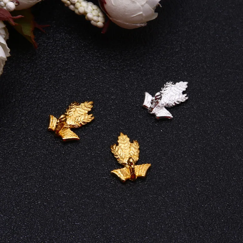 

Аксессуары Феникс из сплава с золотым/серебряным покрытием, 10 шт., 21x5 мм, фурнитура «сделай сам» для изготовления ювелирных изделий