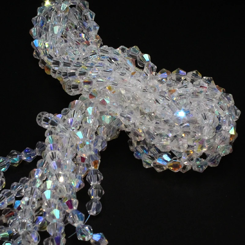 Оптовая продажа 200 штук изысканные 6 мм Биконусы Австрийские хрустальные бусины