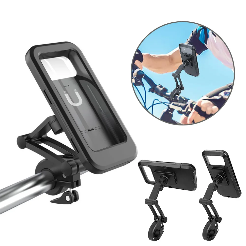 

Mobile phone universal bracket, bicycle, motorcycle handlebar waterproof bracket, mobile phone mounting bracket, mobile phone