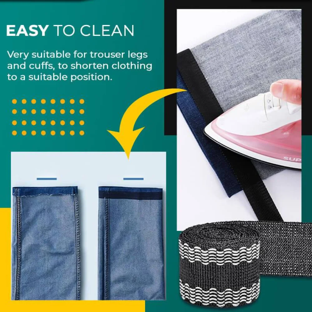 Pants Edge Shorten Self-Adhesive Mouth Paste Adhesive Hem At The of Trousers | Дом и сад