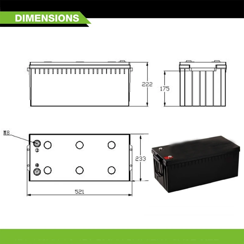 Lifepo4 battery 24v 80ah lifepo4 rechargeable pack for solar power system/AGV | Спорт и развлечения