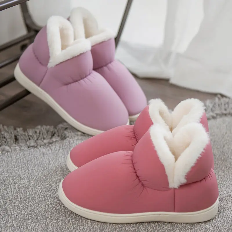 Зимняя обувь для дома мужские большие пушистые тапочки пожилых мужская домашняя