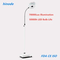 mobile surgical medical examination led 36w 12 hole shadowless lamp cold light dental ent surgery veterinary pet tattoo