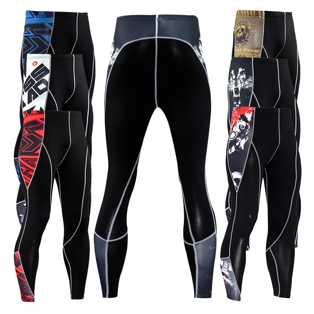 

Men's Compression Tights, Quick Dry Training Pants, Fitness, Gym, Running Sports Leggings, Basketball Jogging Sweatpants For Men