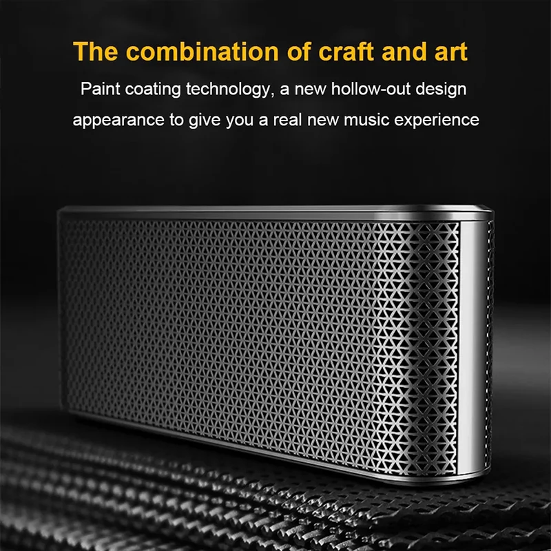 Беспроводной Bluetooth динамик большой объем сабвуфер открытый портативный