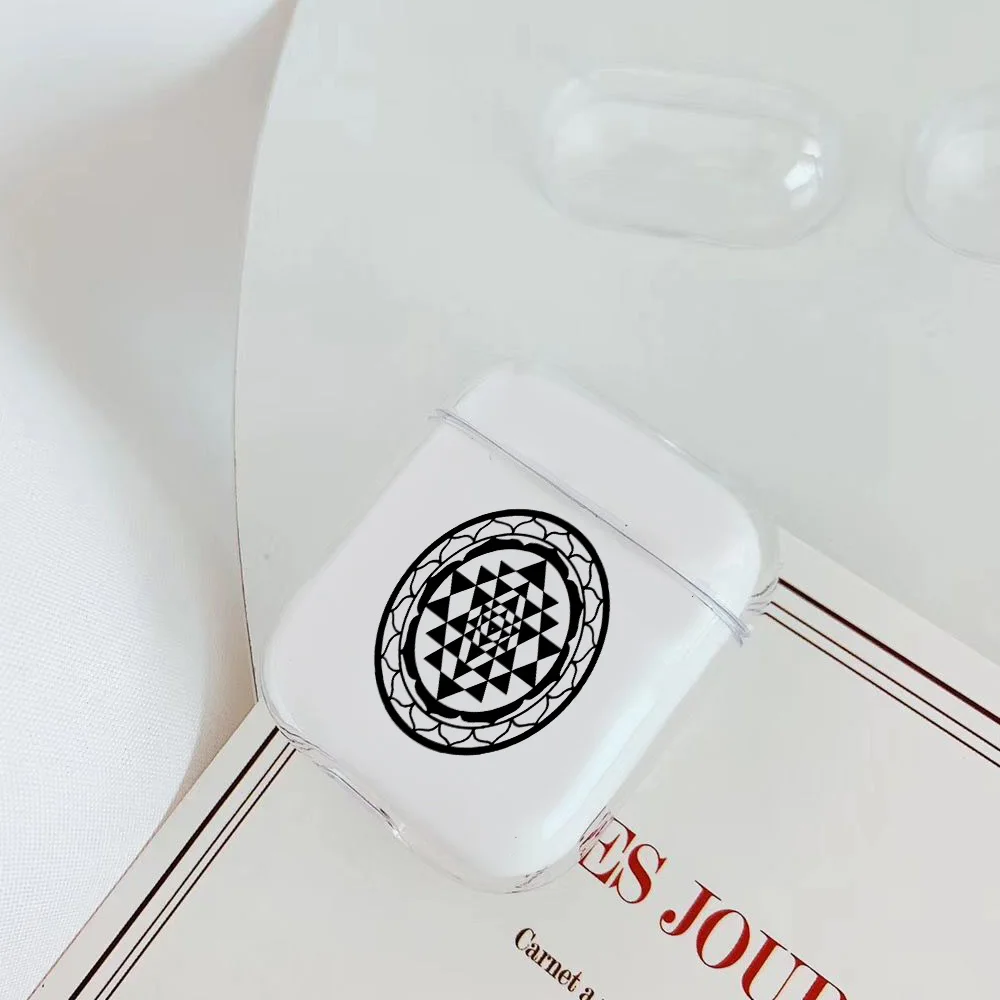 Мультяшный чехол для наушников Apple airpods Bluetooth силиконовый Airpods 1/2 прозрачный