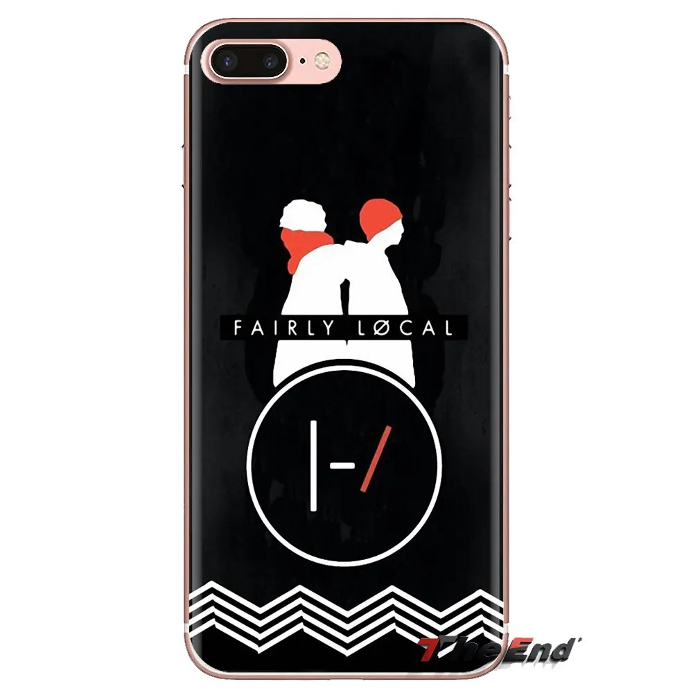 For iPhone XS Max XR X 4 4S 5 5S 5C SE 6 6S 7 8 Plus Samsung Galaxy J1 J3 J5 J7 A3 A5 Silicone Cover 21 Pilots twenty one pilots |
