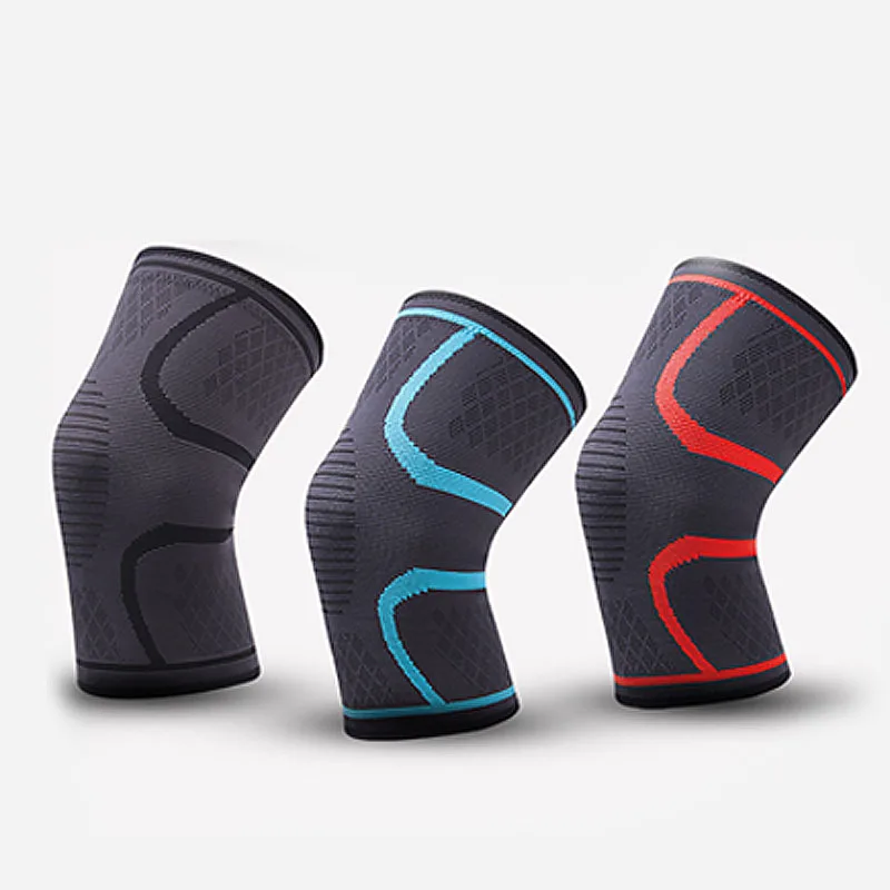 

1PCS Fitness Running Cycling Knee Support Braces Elastic Nylon Sport Compression Knee Pad Sleeve For Basketball