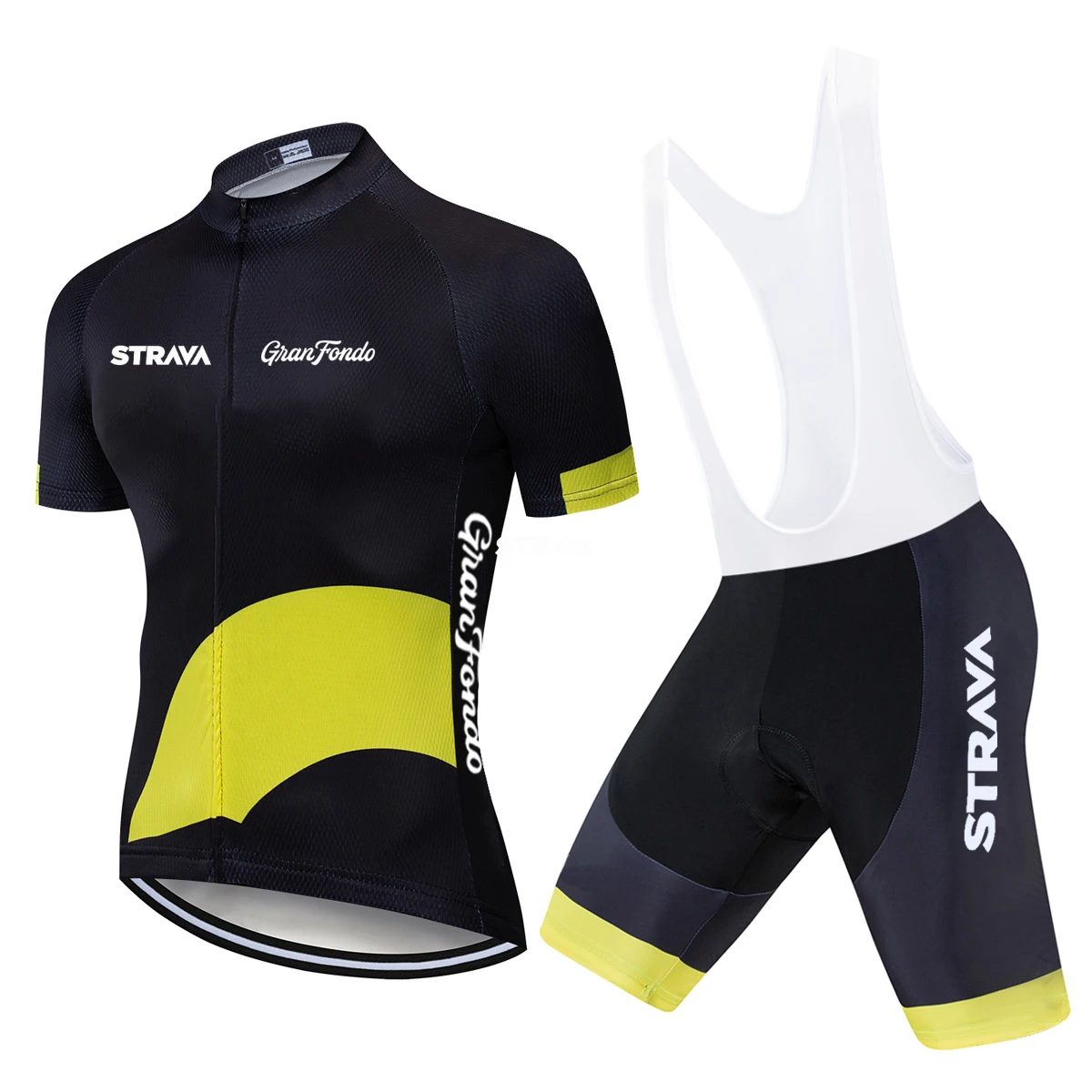 Трикотажный комплект для велоспорта STRAVA мужская летняя велосипедная одежда