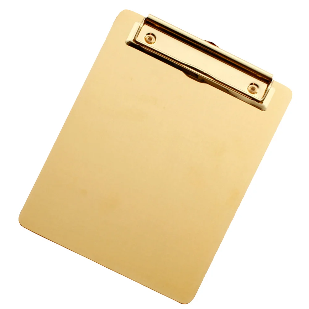 

Clipboard Clip Hardboard Board Holder Profile Clipboards Document Writing Paper A4 File Metal Nurse Storage Memo Folder Size