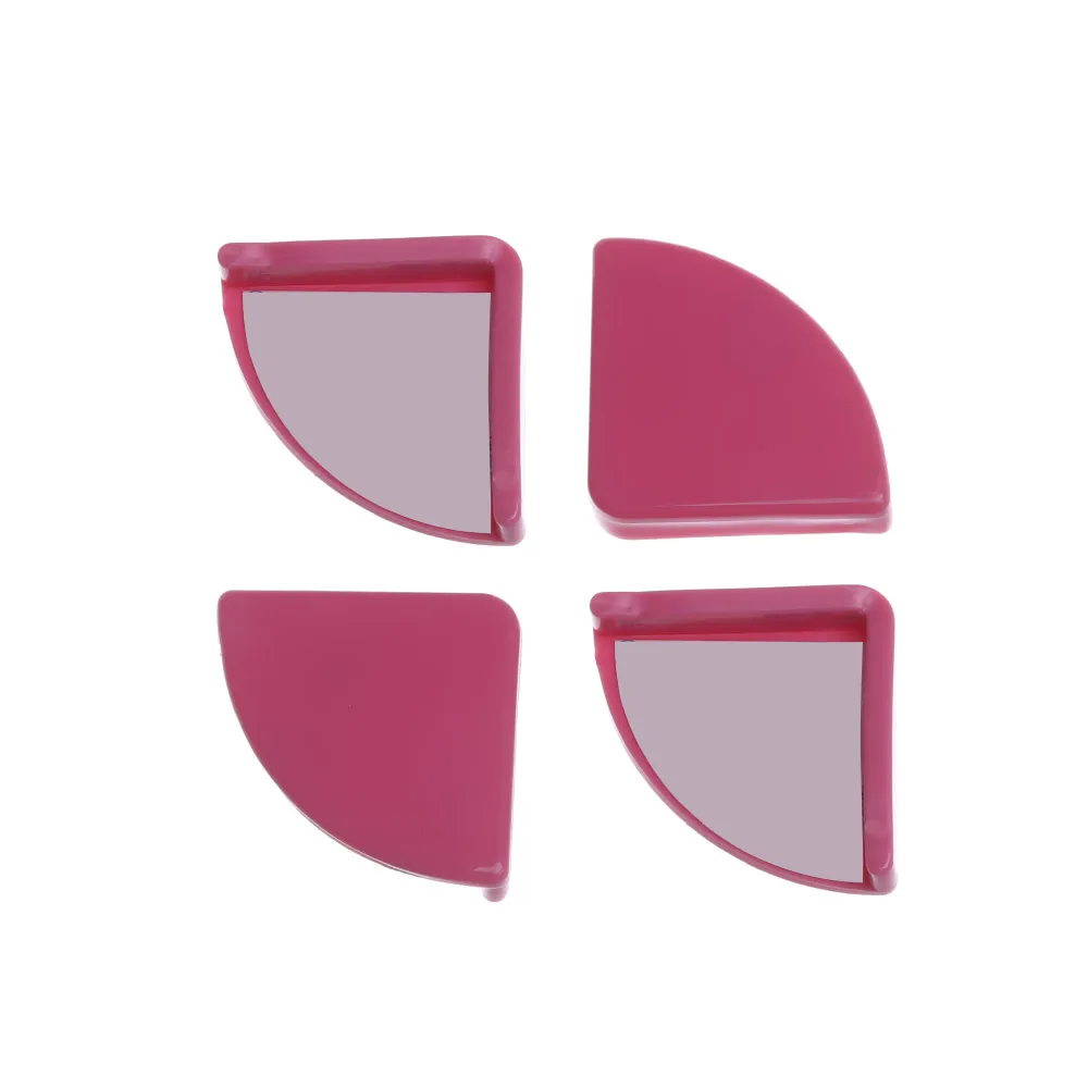 4Pcs Soft Silicon Anticollision Strip Baby Safe Corner Protector Desk Corner Guard Baby Safety Edge Guards Baby Kids Protection - Цвет: Style 2-pink