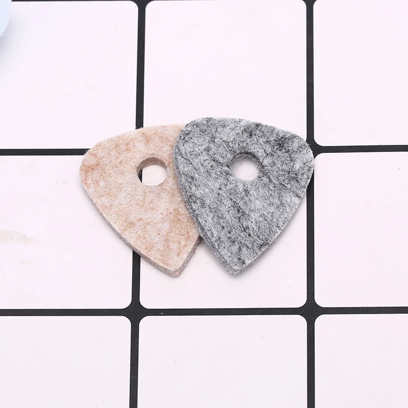 Миниатюрная гитара укулеле-Палочки Красочный мягкий войлок медиатор аксессуары