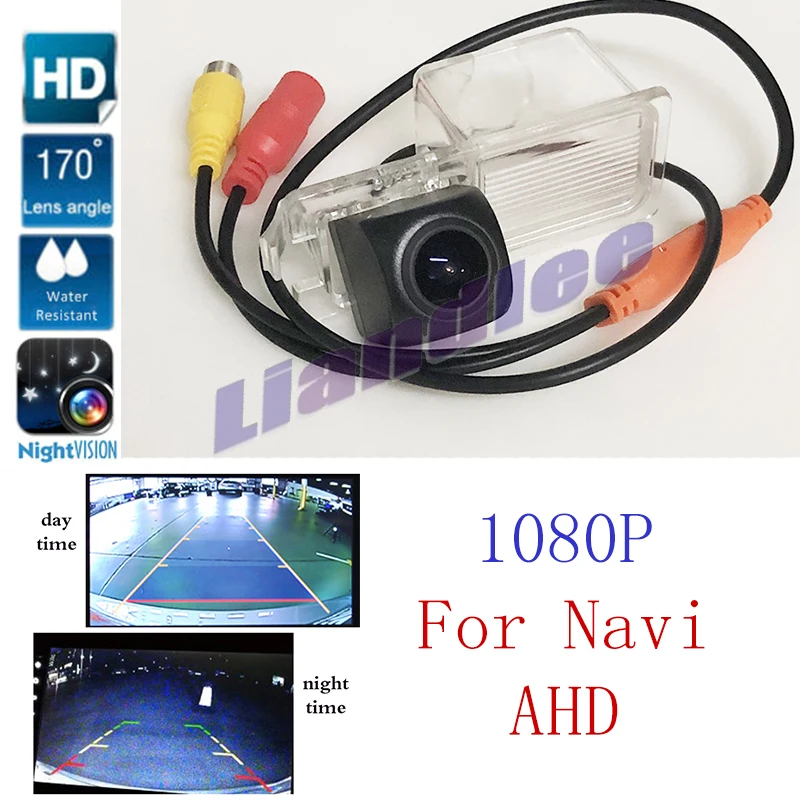 

Автомобильная камера заднего вида для Ford Edge 2007 ~ 2014, большая CCD камера заднего вида с ночным видением, AHD Vision 1080 720 RCA, водонепроницаемая камера