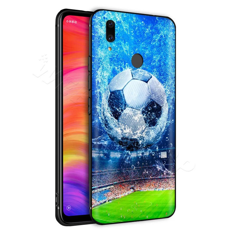 Футбол спортивный чехол для Xiaomi Redmi 4A 4X5 5A 6 6A 7 7A S2 Примечание Go K20 Pro Plus премьер-8 T
