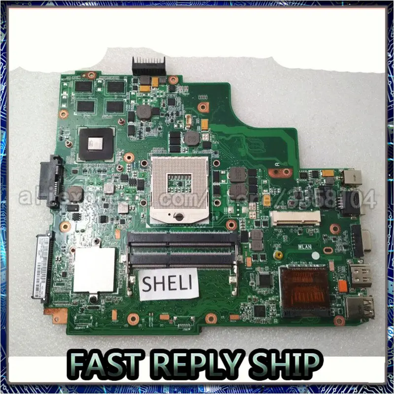Материнская плата SHELI для ASUS K43E K43SD REV 4 1 2 Гб с видеокартой GT610M HM65 | Компьютеры и