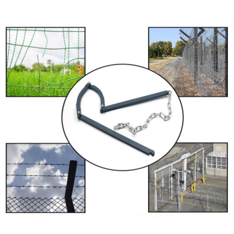 

Puller Chain Fence Strainer Farm Stretcher Tensioner FenceGarden Fence Fixerfor Barbed Wir Fence Fixer Wire Fence Repair Tools