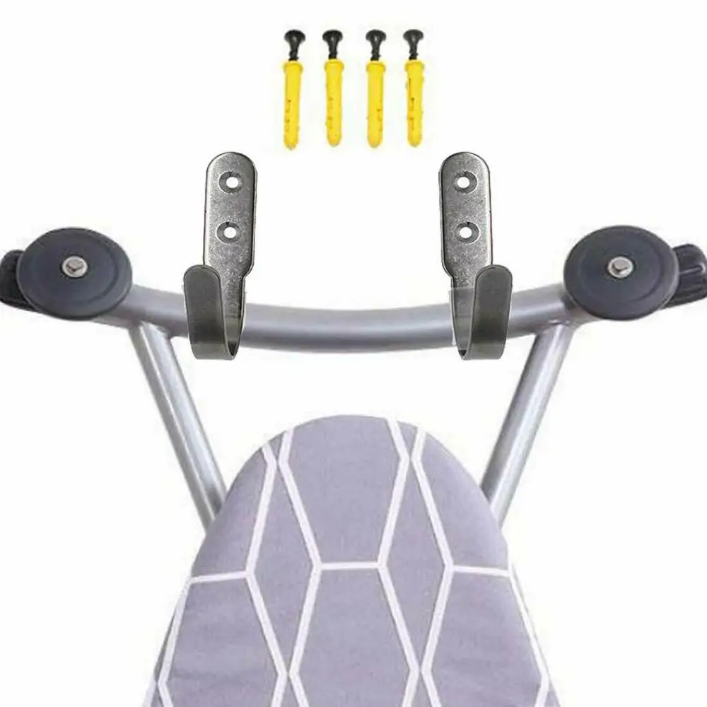 2 шт./лот гладильная доска для глажки на стене-органайзер хранения гладильной