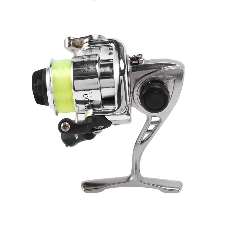 Mini 100 Pocket Spinning Fishing Reel Tackle Small 4.3:1 Metal Wheel Pesca | Спорт и развлечения