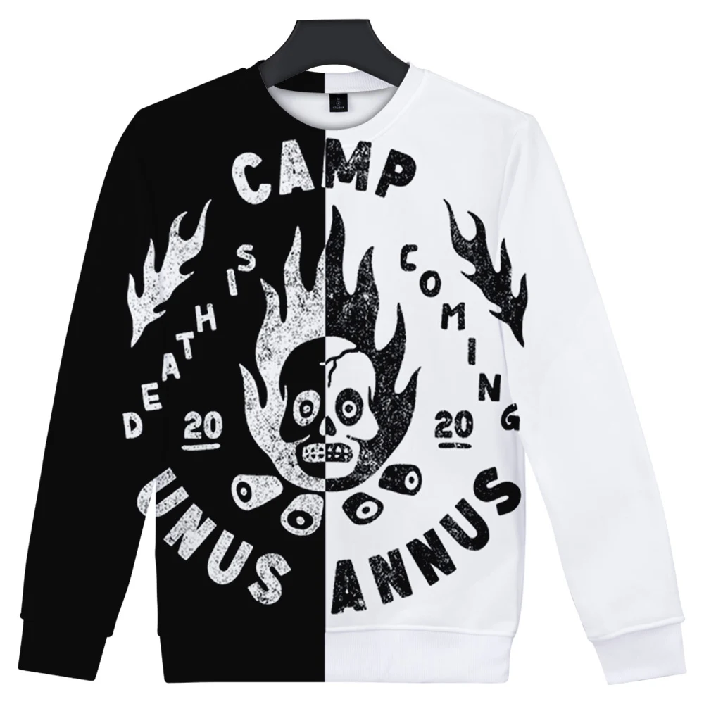 

Unus Annus Sweatshirt 3D O-Neck Men/Womens Long Sleeve Outwear Harajuku Streetwear Fashion Clothes boy/girls C Women-Clothing